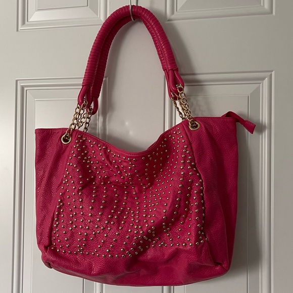 Pink and golden details tote bag 💖 - Picture 2 of 16